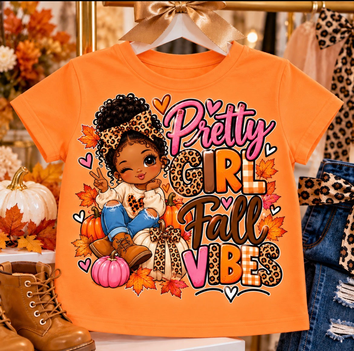 Girls Fall T-shirt